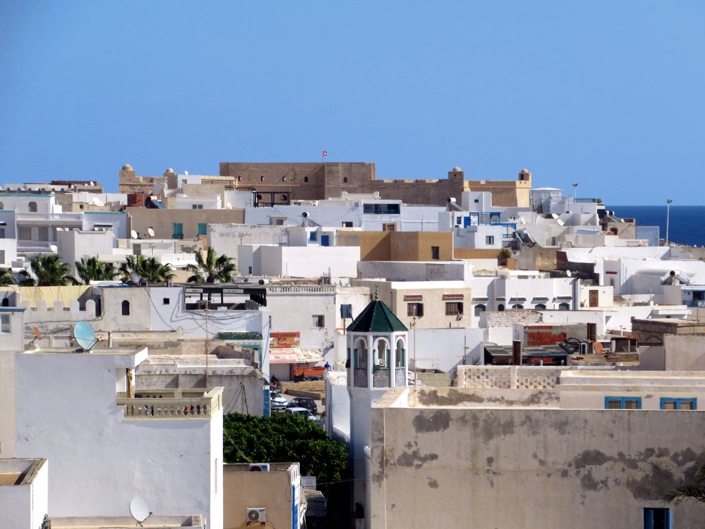 Veduta di Mahdia, Tunisia