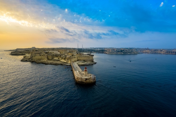 Porto di Malta veduta aerea